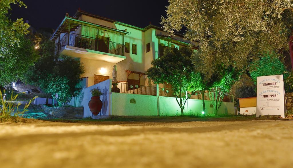 Philippos Apartments Áfissos Esterno foto